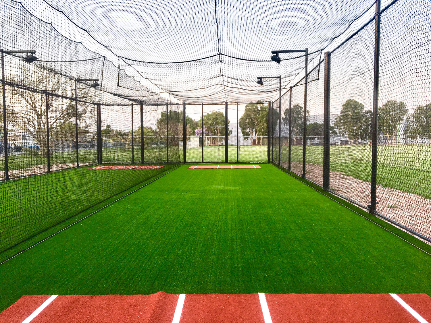 Baseball training facility